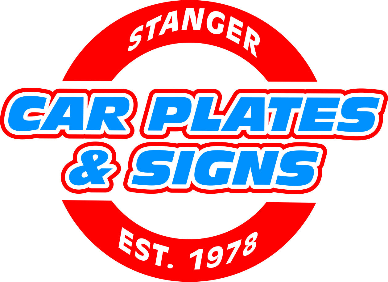 Stanger Car Plates & Signs